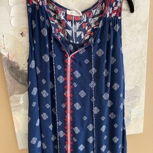 Big Pepper boho sleeveless top for the 4th